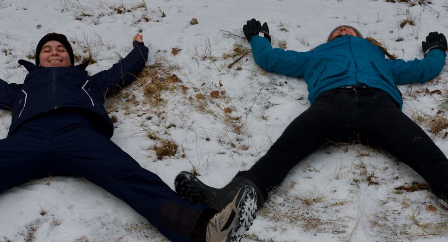 Soms ligt er al een beetje sneeuw